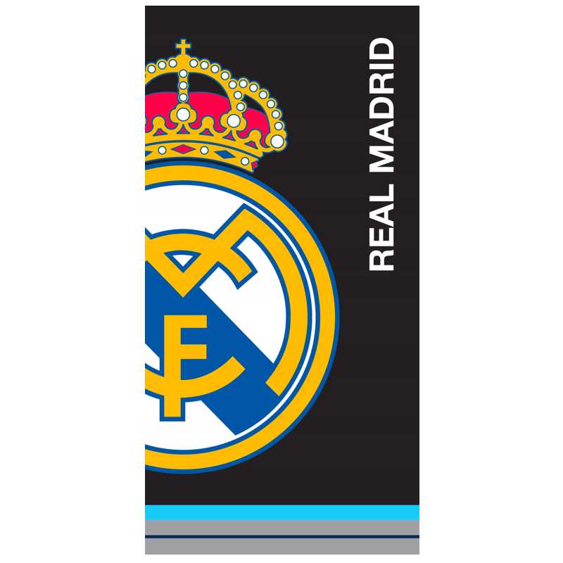 Real Madrid Strandlaken Big Logo - 70x140cm - Polyester 