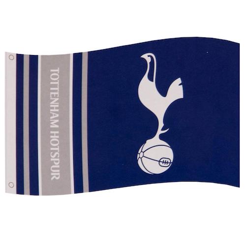 Tottenham Vlag Wordmark Stripes WH 