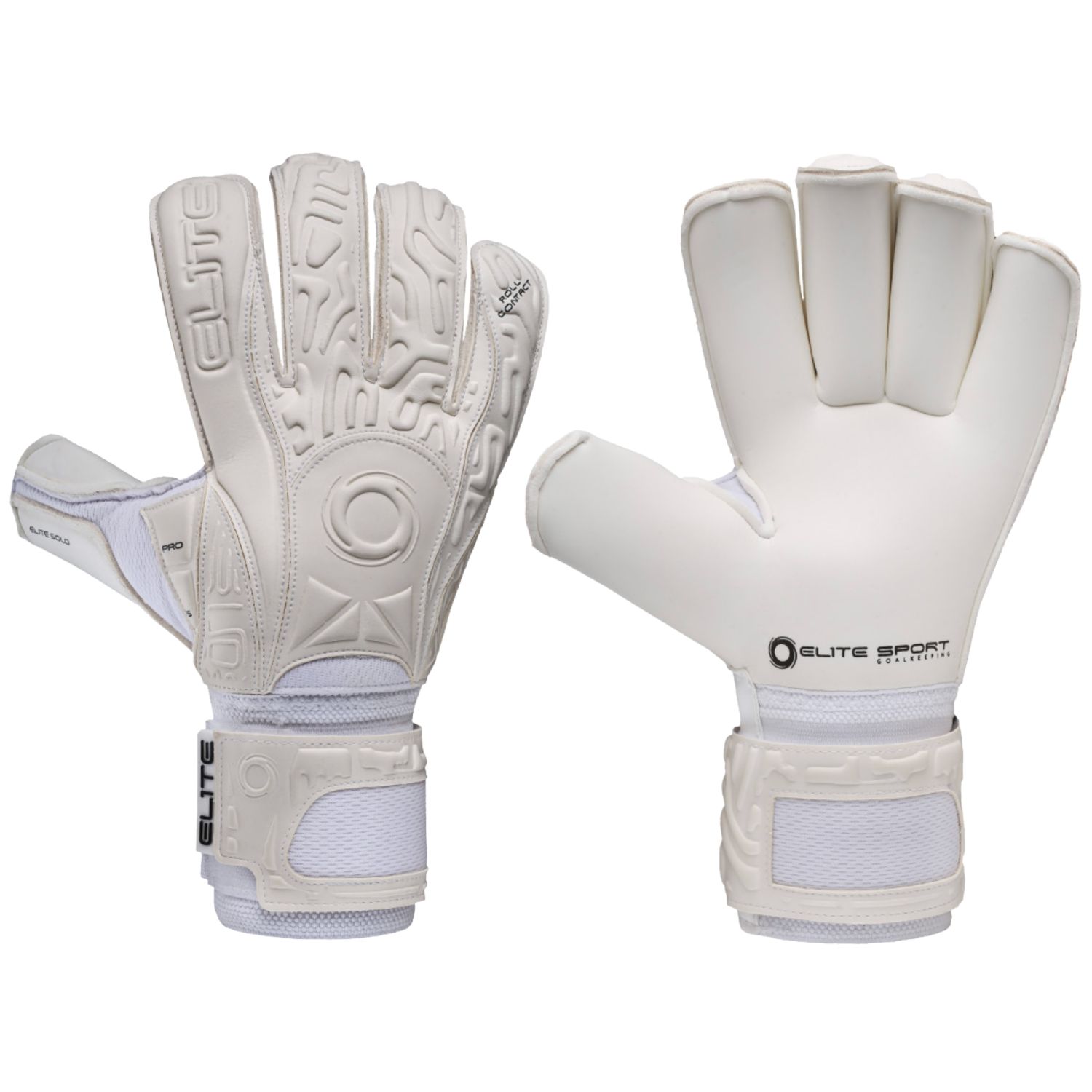 Elite Sport Solo White Keepershandschoenen 