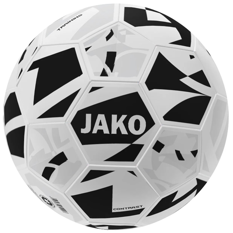 Jako Trainingsbal Contrast - White/Black 