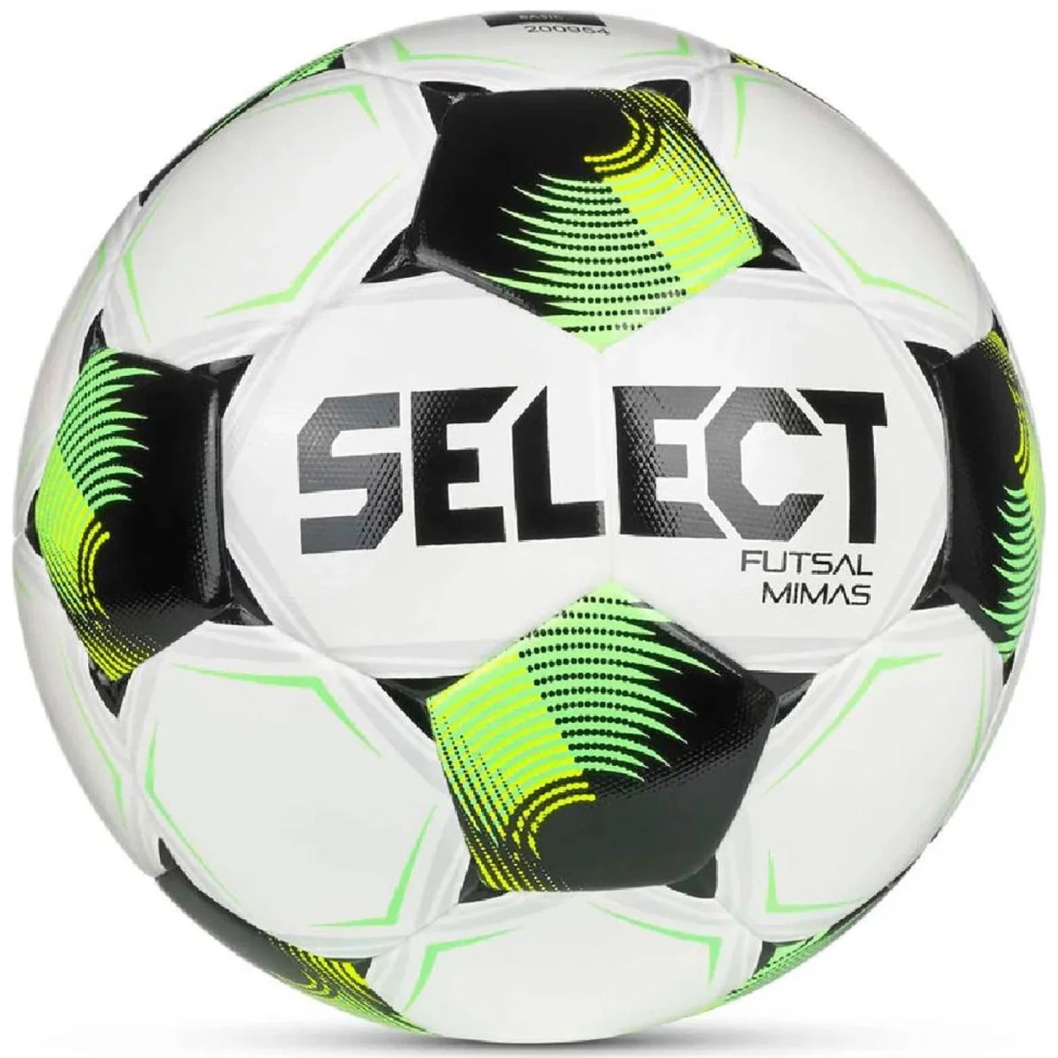 Select Futsal Bal Mimas V25 Shiny - White/Green/Black 