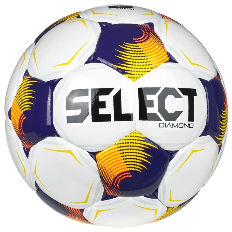 Select Diamond V26 Trainingsbal - White/Purple/Yellow 