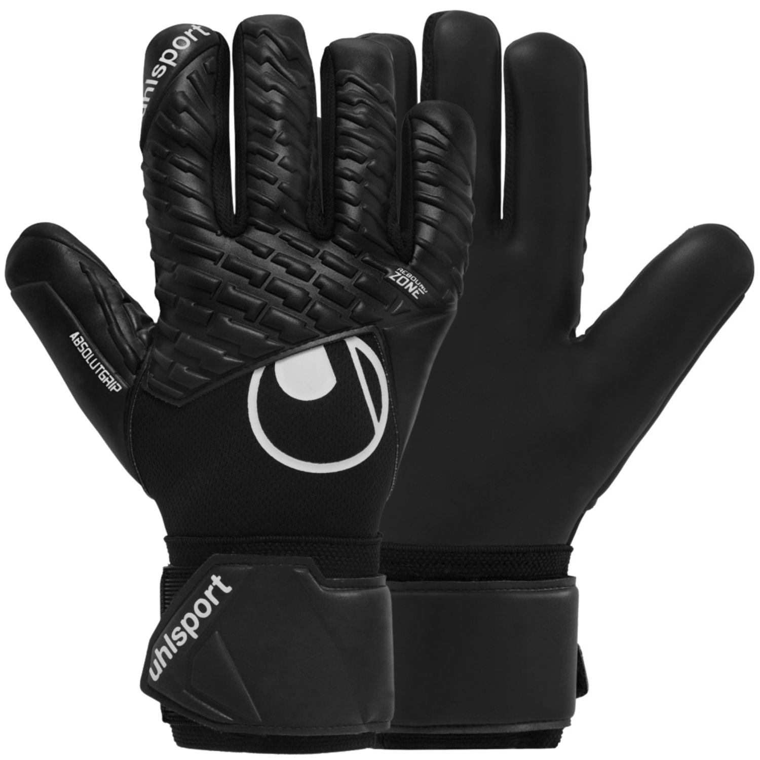 Uhlsport FM Comfort Absolutgrip HN Keepershandschoenen - Black 