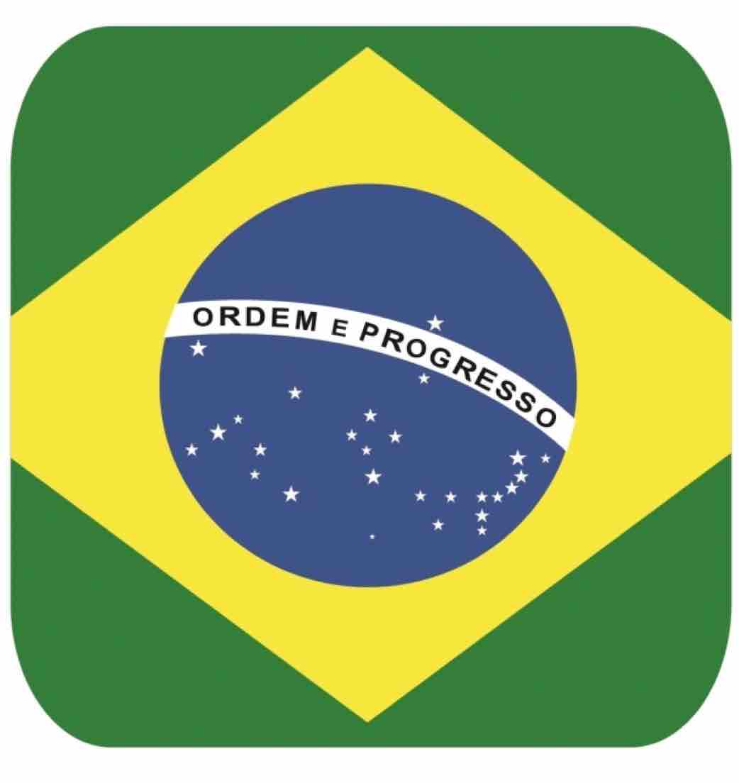 Brazilië Bierviltjes Vlag 