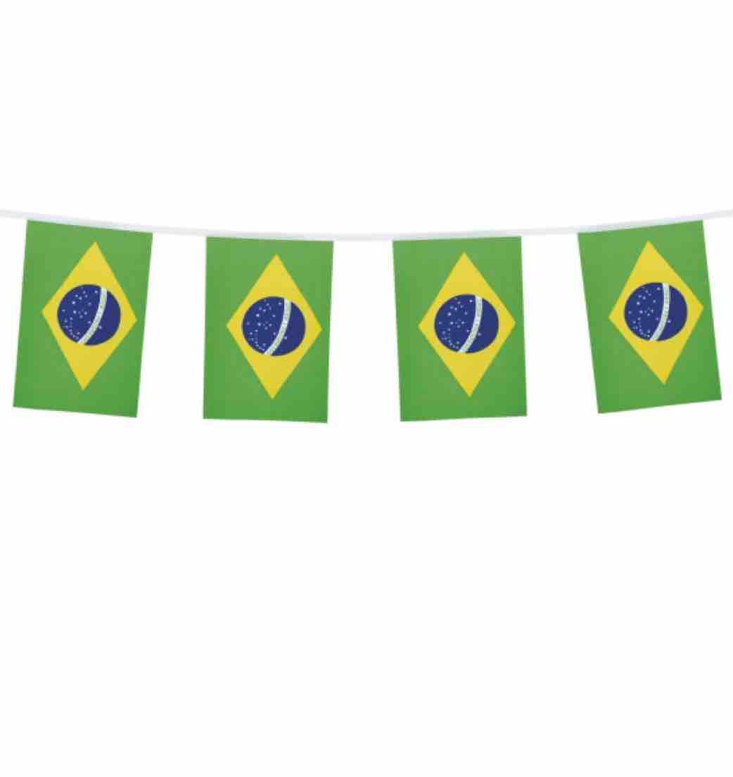 Brazilië Vlaggenlijn Vlag 5m 