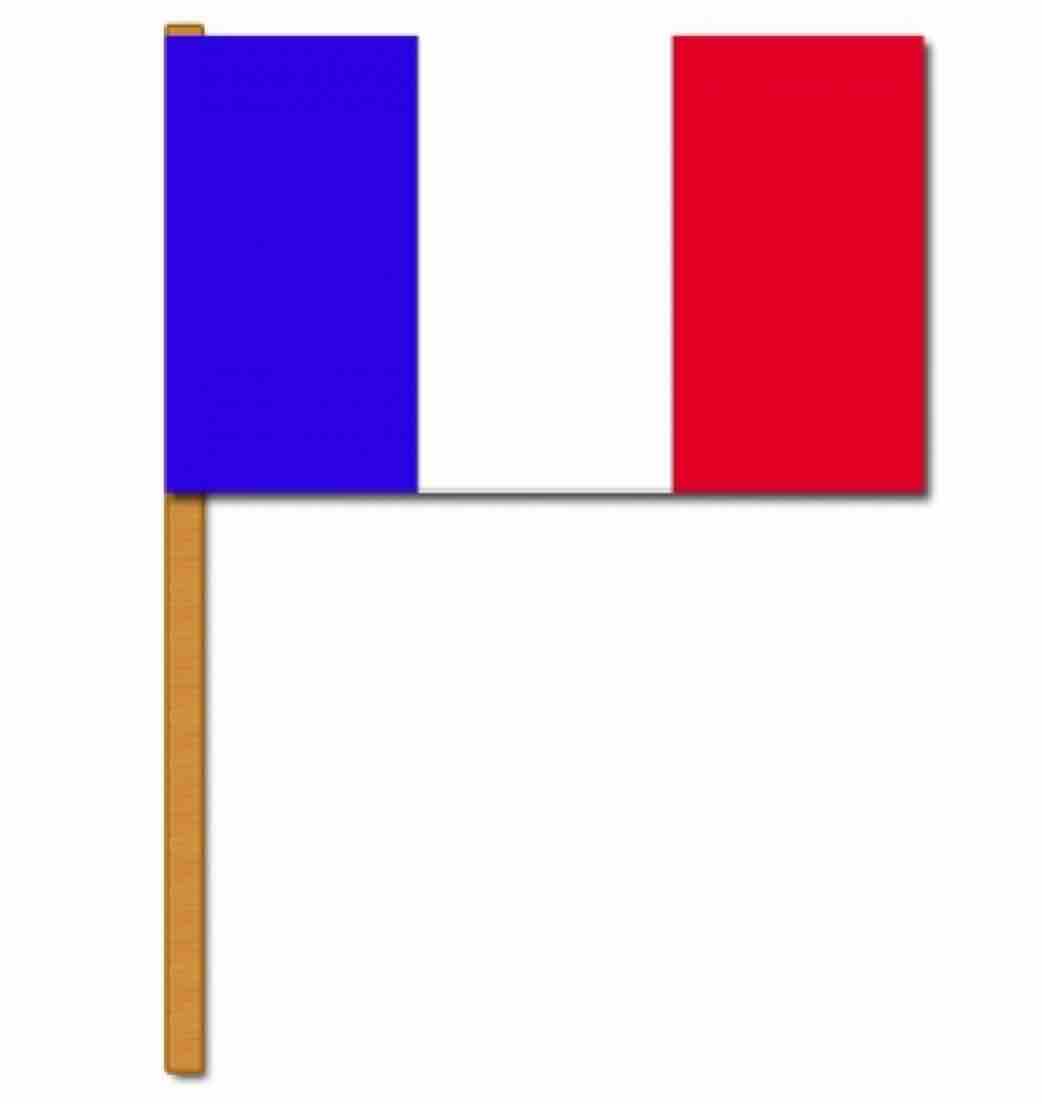 Frankrijk Luxe Zwaaivlag 