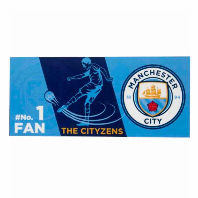 Manchester City Bumper Sticker BS 
