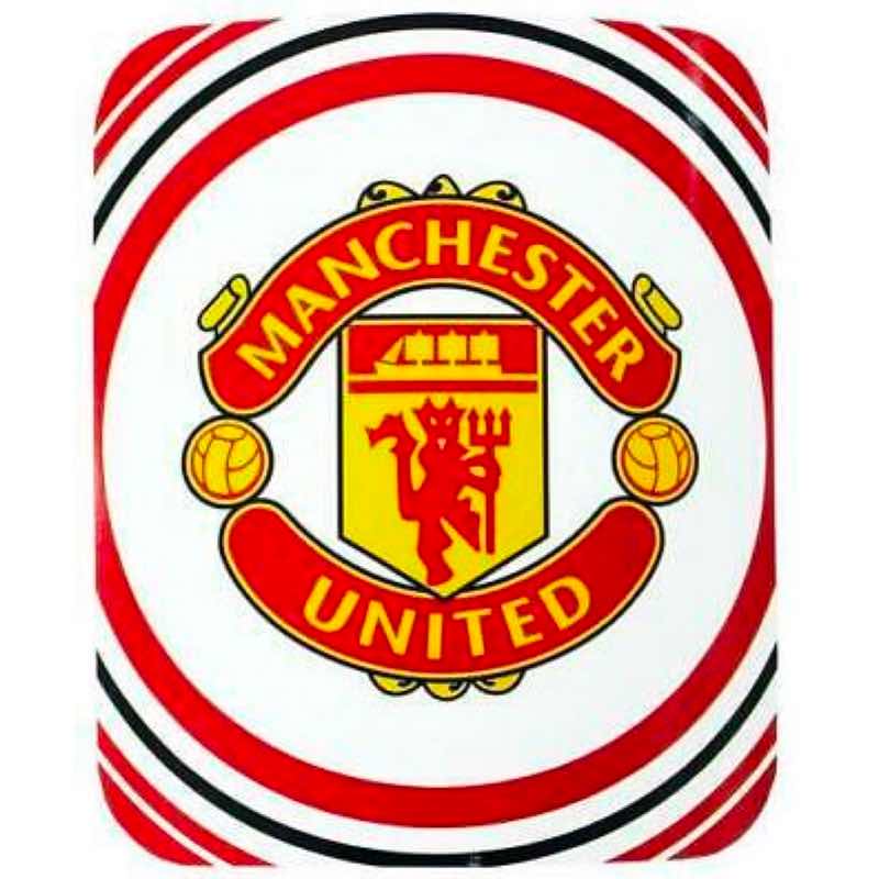 Manchester United Fleece Deken/Plaid Pulse 