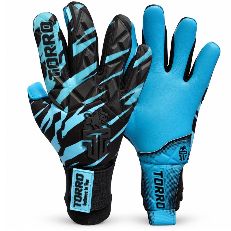 Torro Tirado Keepershandschoenen NNS - Zwart/Blue - Adults 