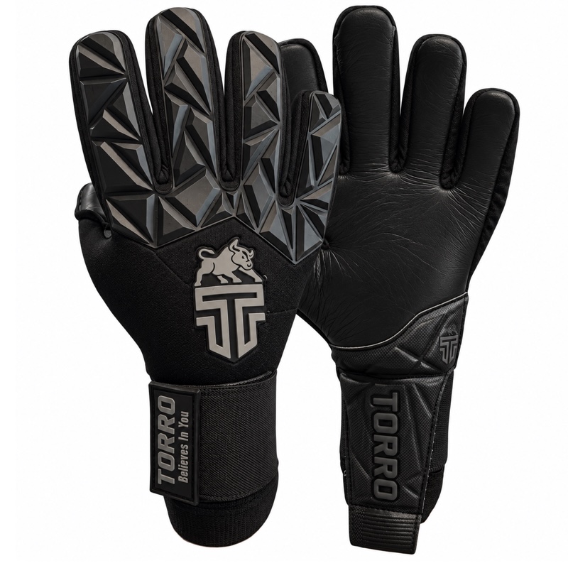 Torro Keepershandschoenen Dark Horse NNS - Adults Black/Black