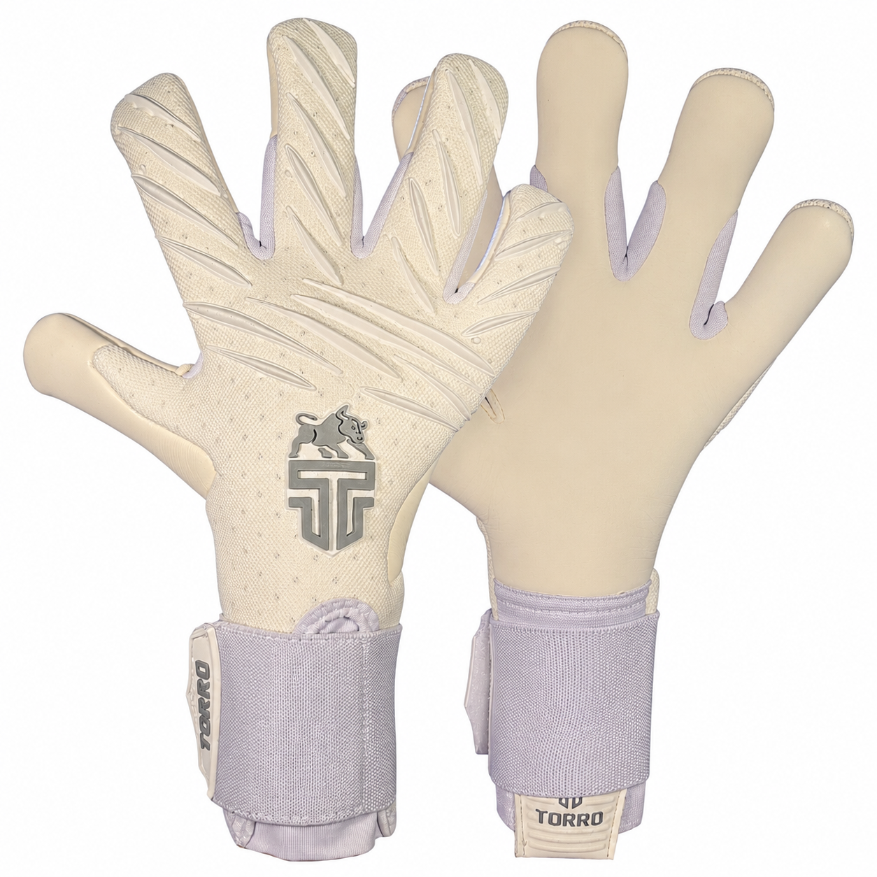 Torro Frío Keepershandschoenen - Ergo Roll Negativ Cut - White/Pineapple - Adults 
