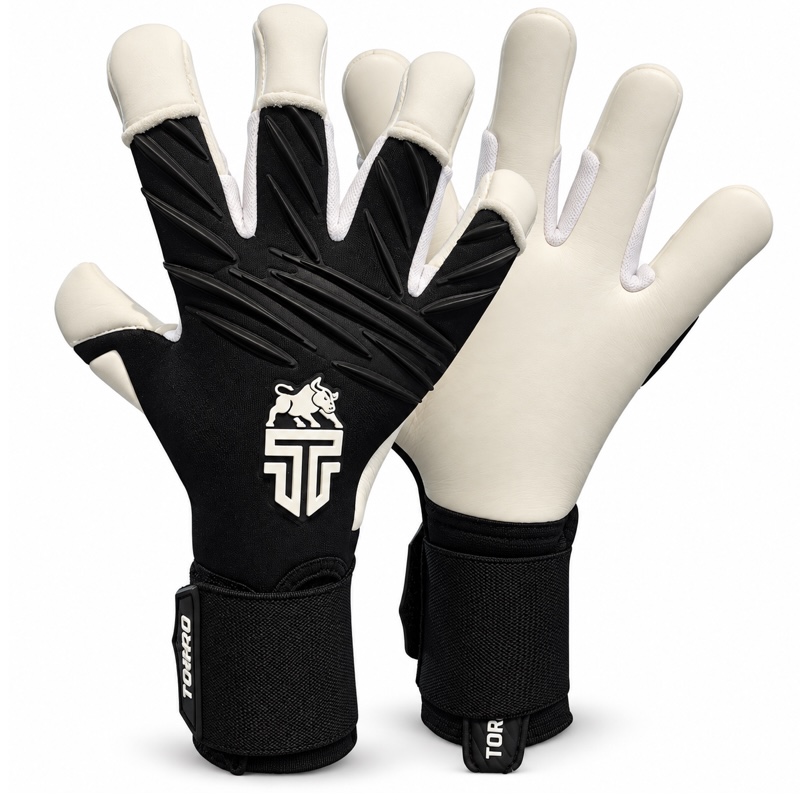 Torro Maestro 2.0 Keepershandschoenen - Gecko/Ergo Roll Negativ Cut - Zwart/Wit - Adults 