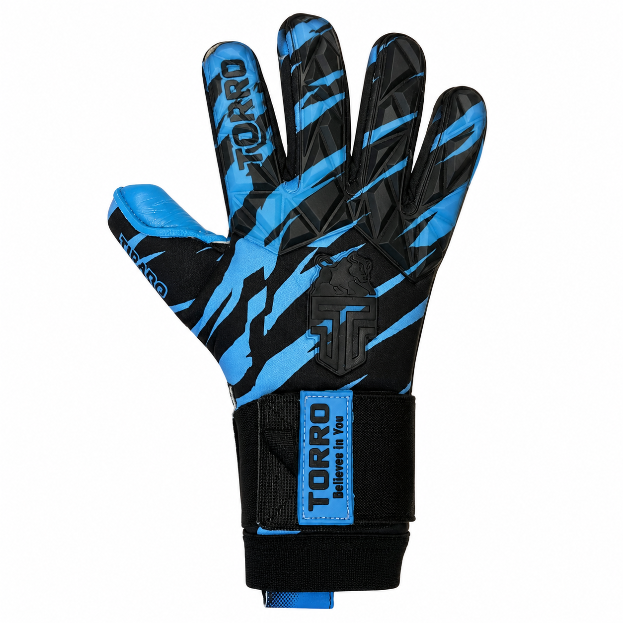 Torro Tirado Keepershandschoenen NNS - Zwart/Blue - Adults 