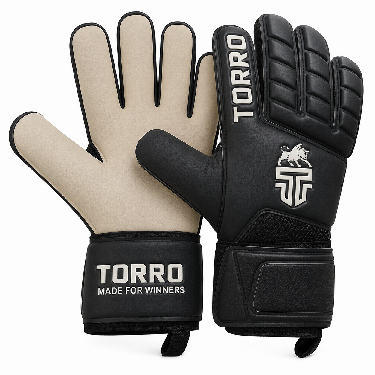 Torro Flat Finger NL Zwart/Wit Zwart/Wit