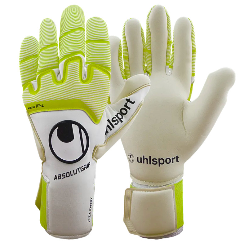 Uhlsport Keepershandschoenen Pure Alliance - Absolut Grip - Reflex Cut - White/FluoYellow/Black 