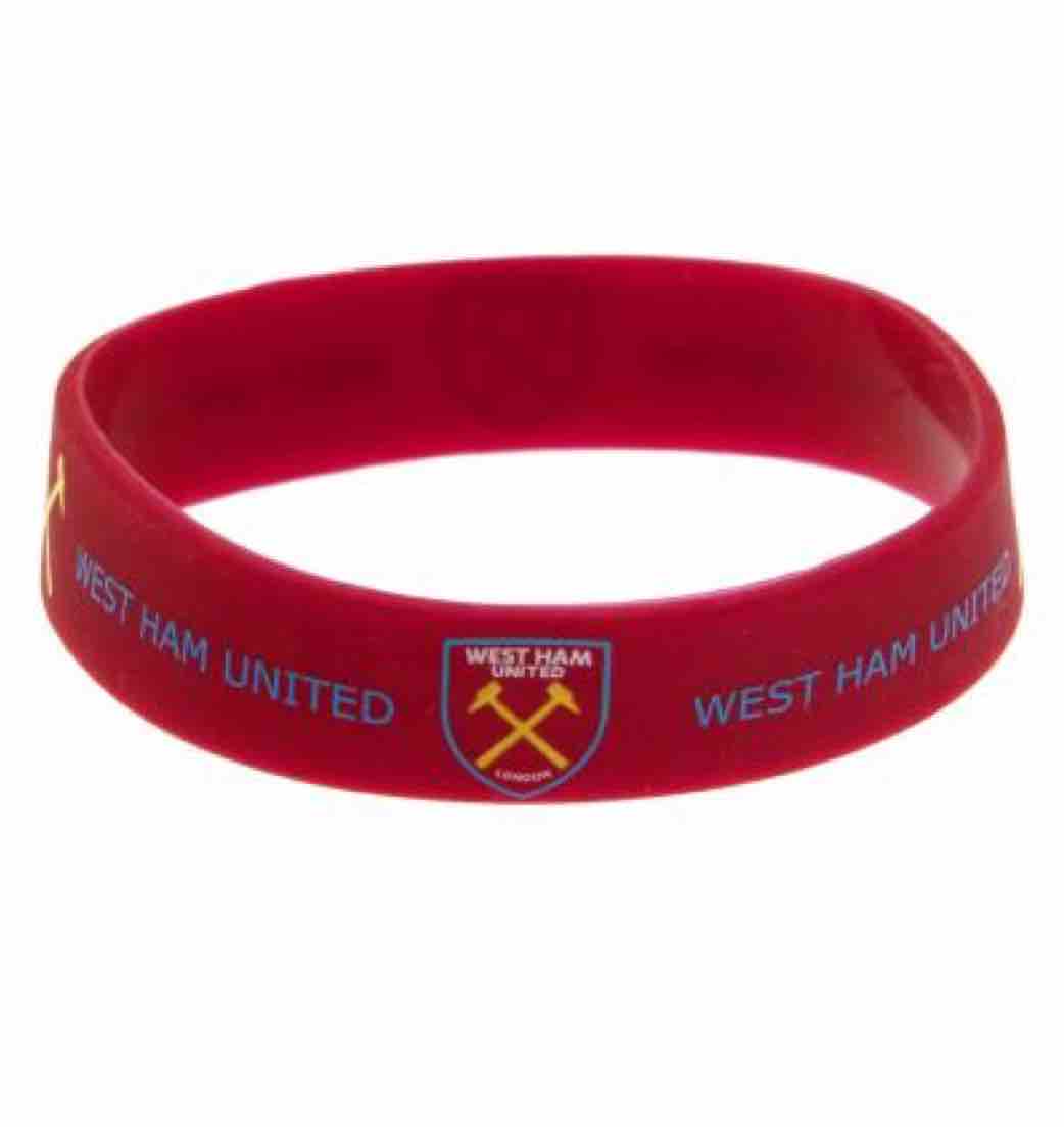 West Ham United Silicone Wristband 