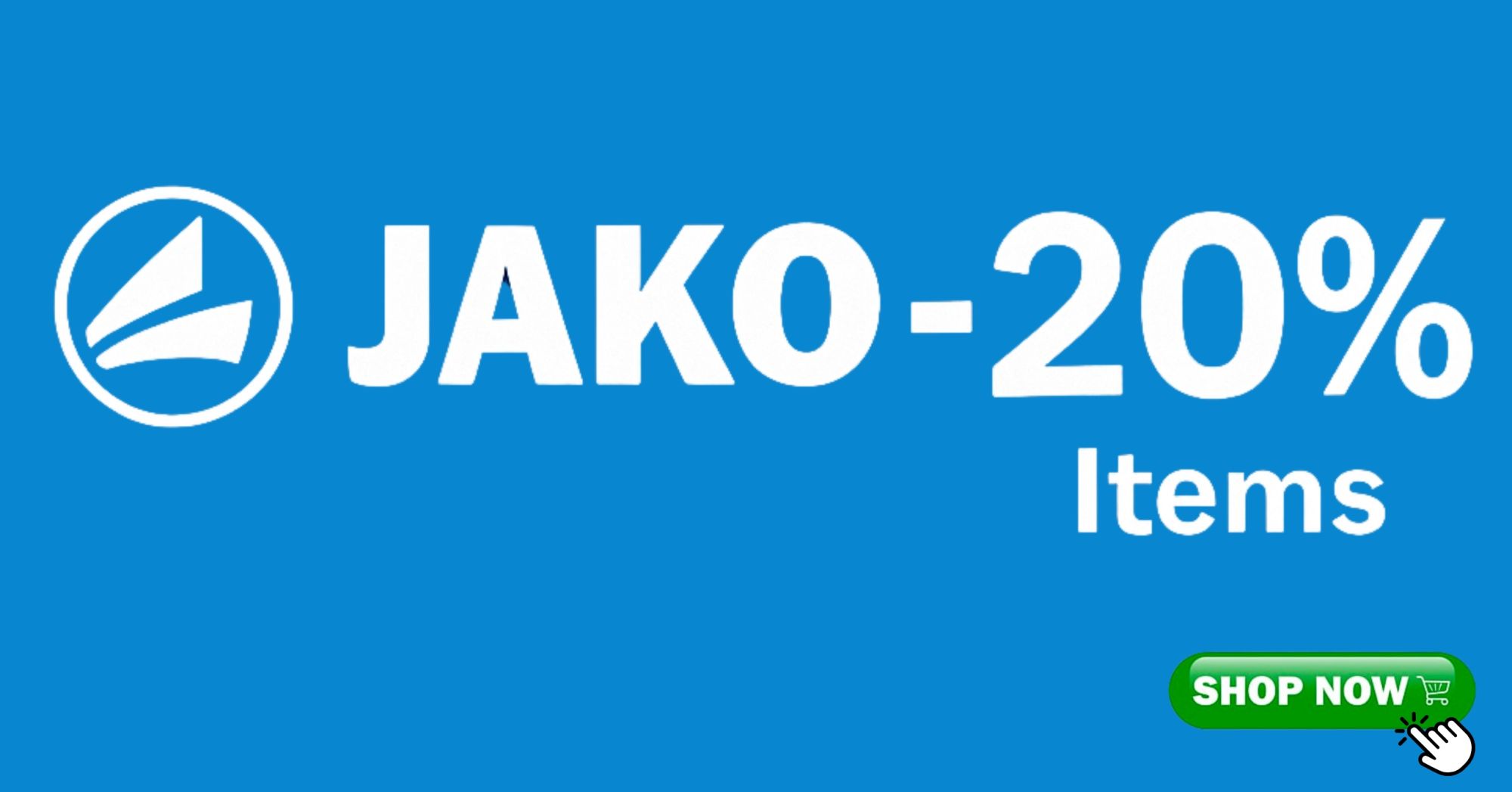 JAKO Actie – 20% Korting op Geselecteerde Artikelen | Footballstore.be