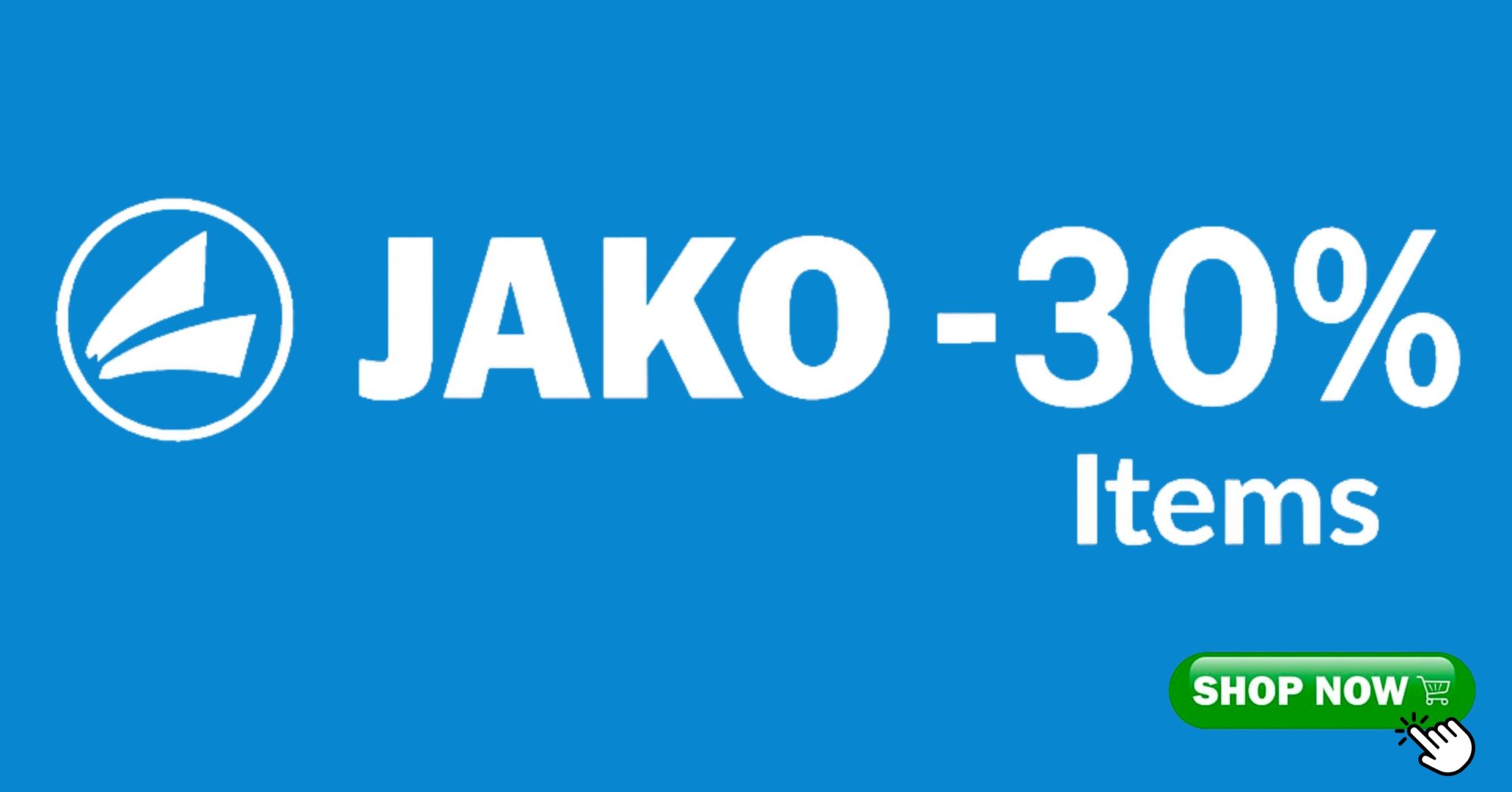 JAKO Sale – 30% Korting op Geselecteerde Artikelen | Footballstore.be