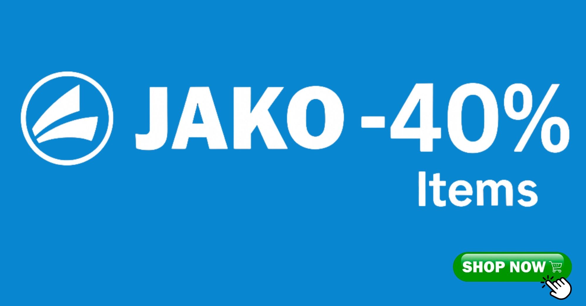 JAKO Actie – 40% op Geselecteerde Artikelen | Footballstore.be