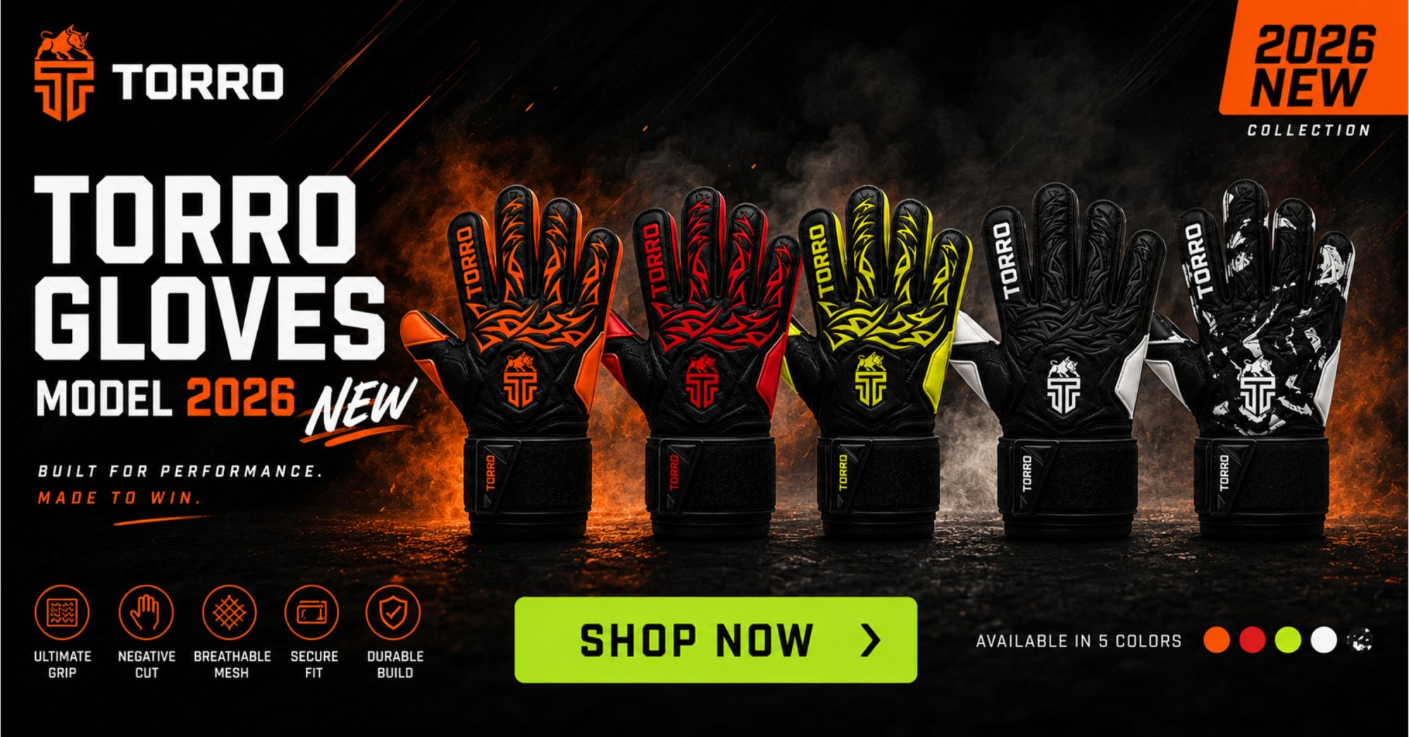 Torro Gloves Models 2026
