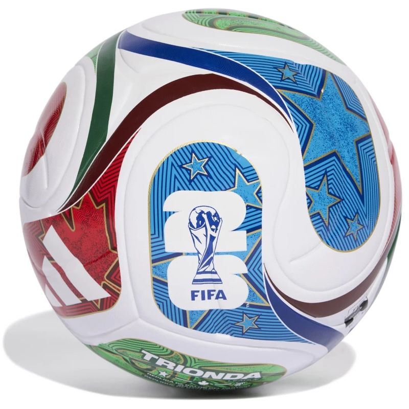 Adidas WK 2026 Trionda Training Voetbal Wit Blauw Rood Groen 