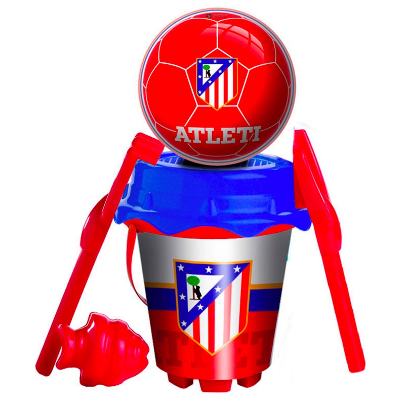 Atletico Madrid sand bucket moulds ball 