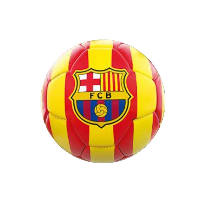 Barcelona Mini Bal Geel/Rood 