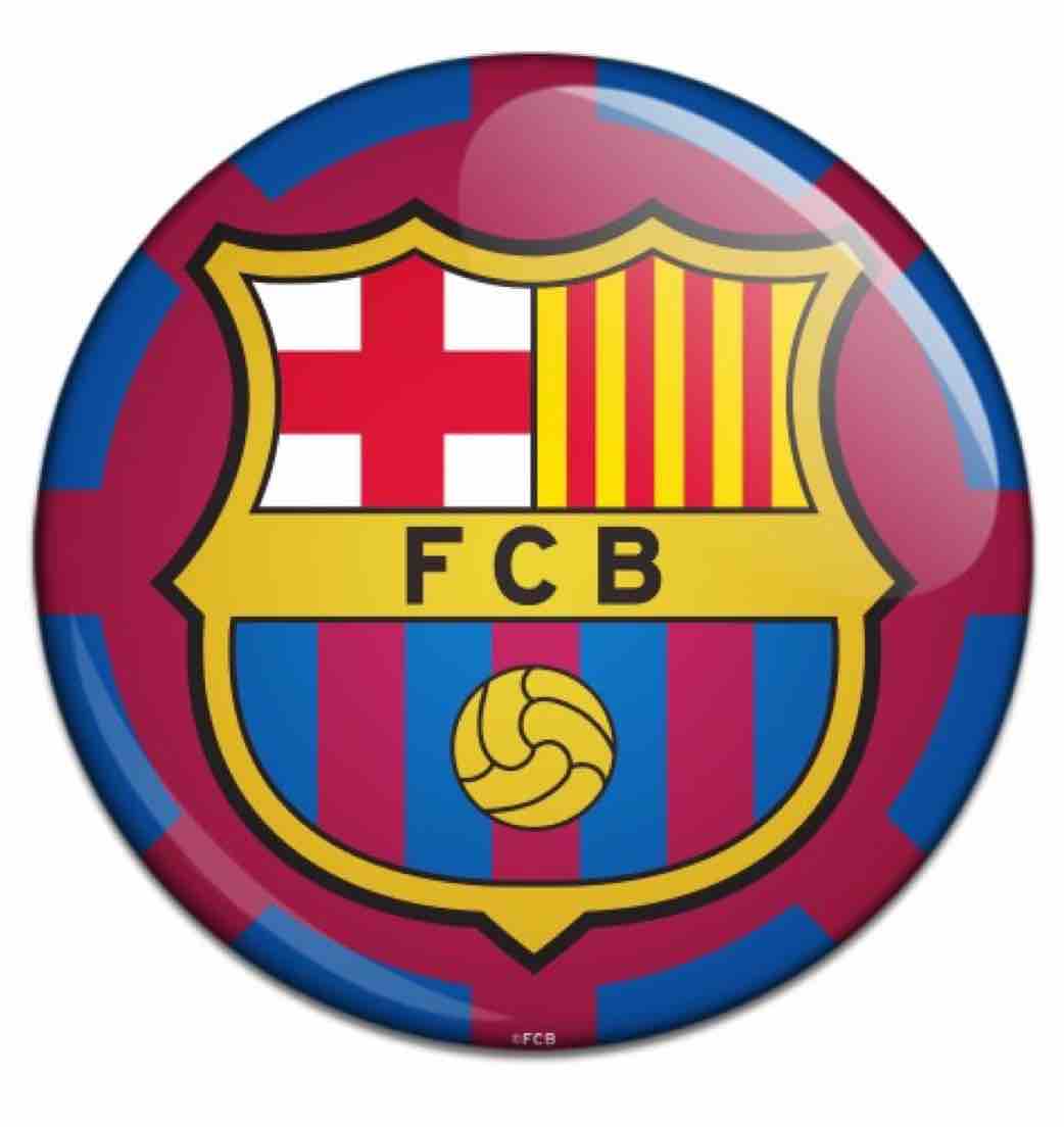 Barcelona Button Badge CR 