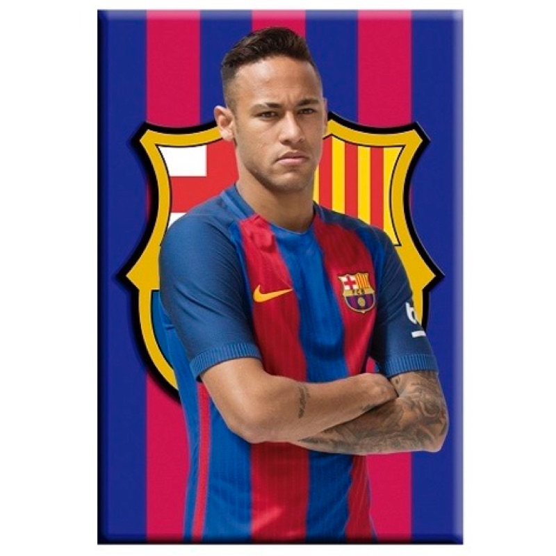 Barcelona Fridge Magnet Neymar 