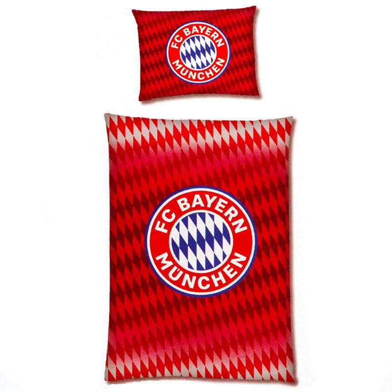 Bayern Munchen Dekbedovertrek Set Red Clublogo 1-Pers 160x200cm 