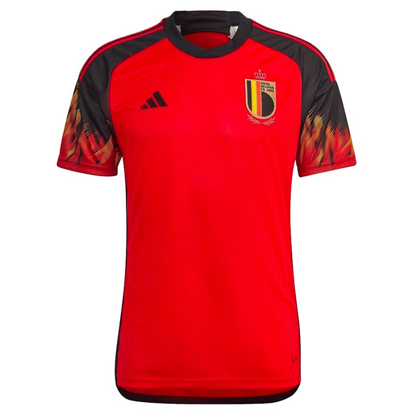 Belgium Home Shirt Red 22/23 - Adidas 