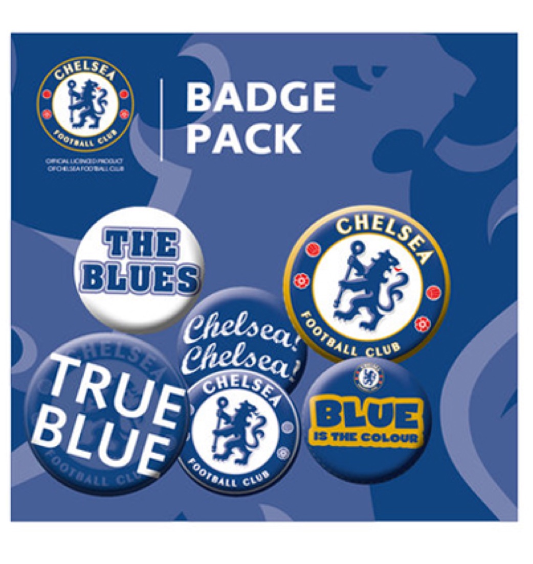 Chelsea Button Badge Set 