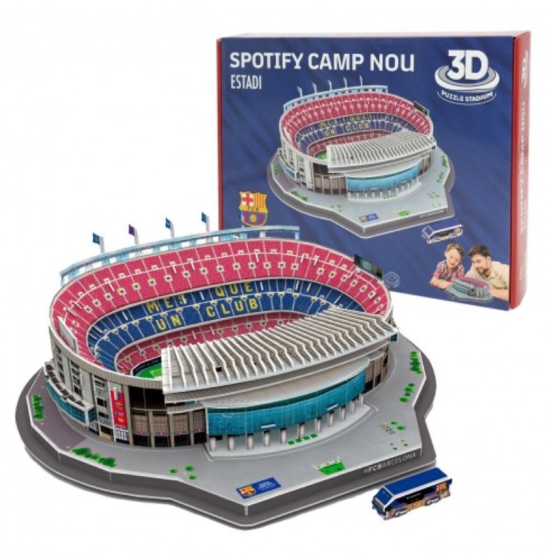 FC Barcelona camp nou 3d stadion puzzel - 98 stuks 