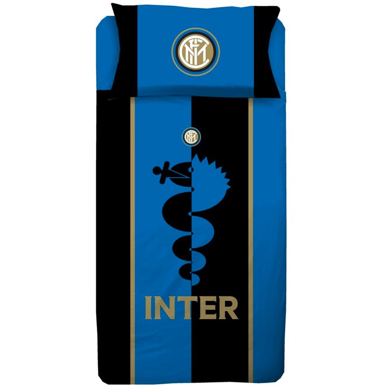 Inter Milaan 1-Persoons Dekbedovertrek 