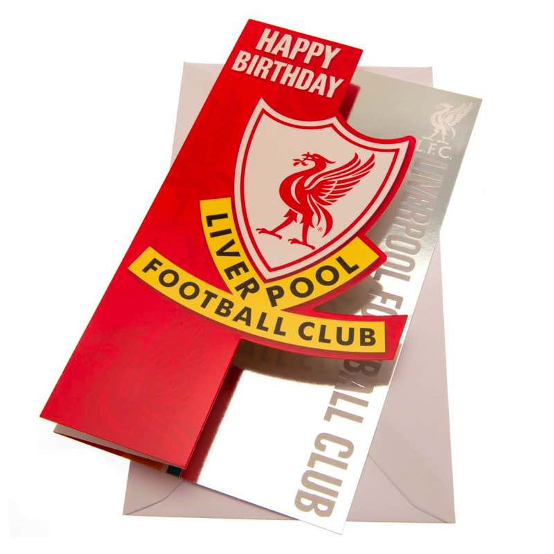 Liverpool Birthday Card 