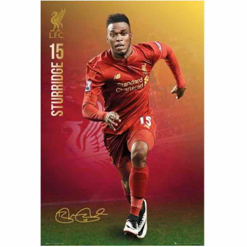 Liverpool Poster Sturridge 74 