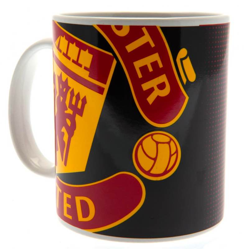 Manchester United Mug HT Halftone 
