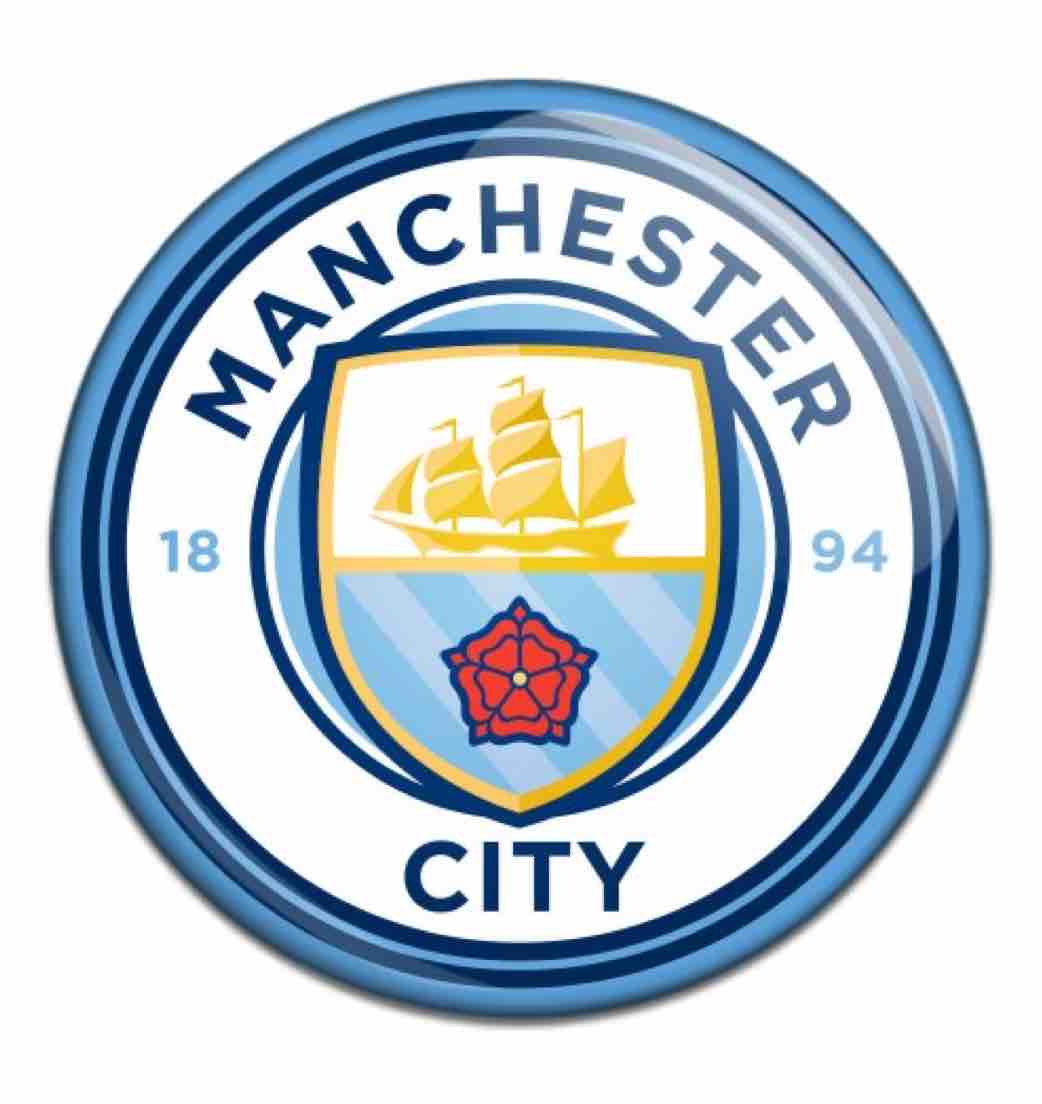 Manchester City Button Badge CR 