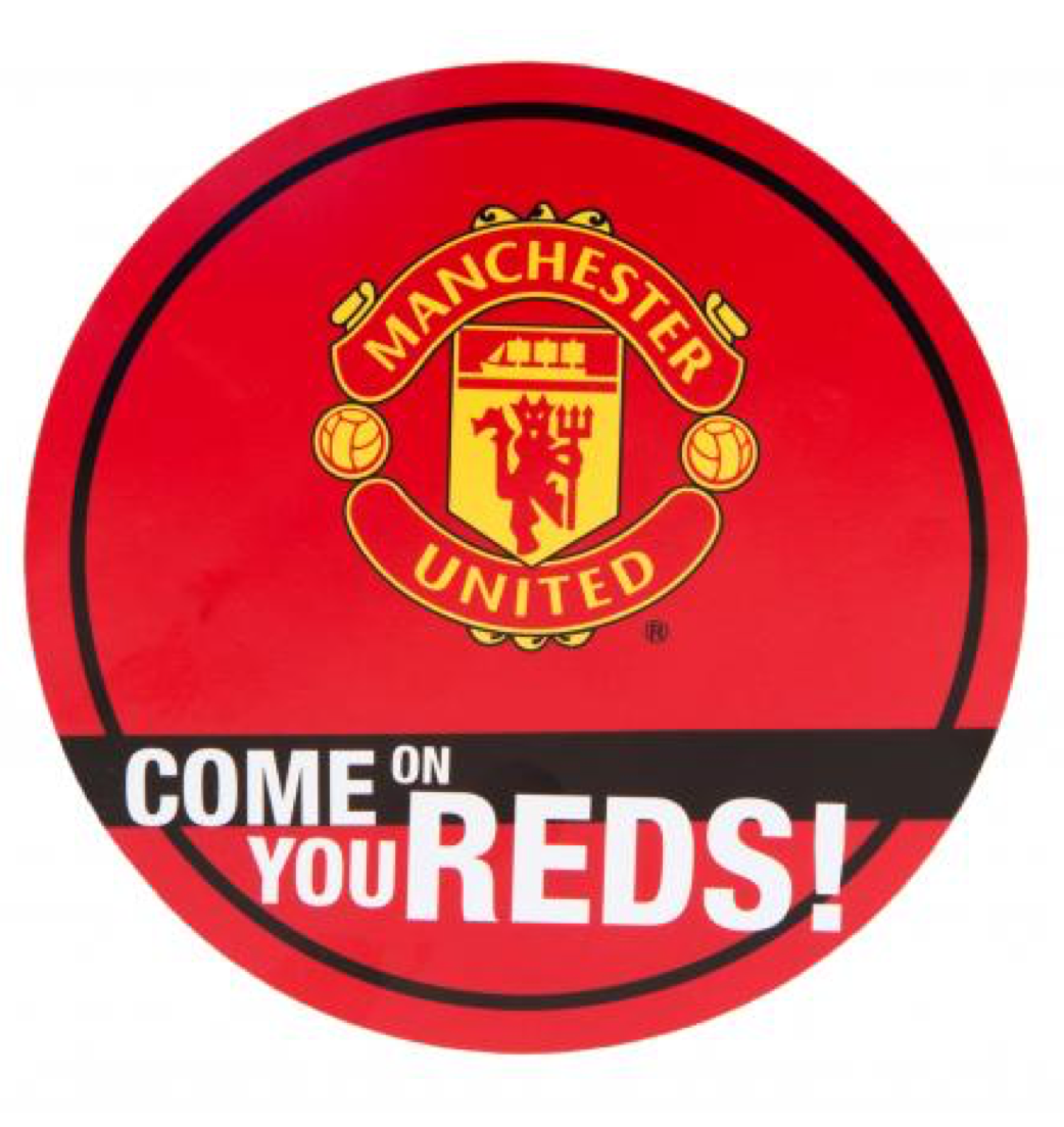 Manchester United Window Sticker RD 