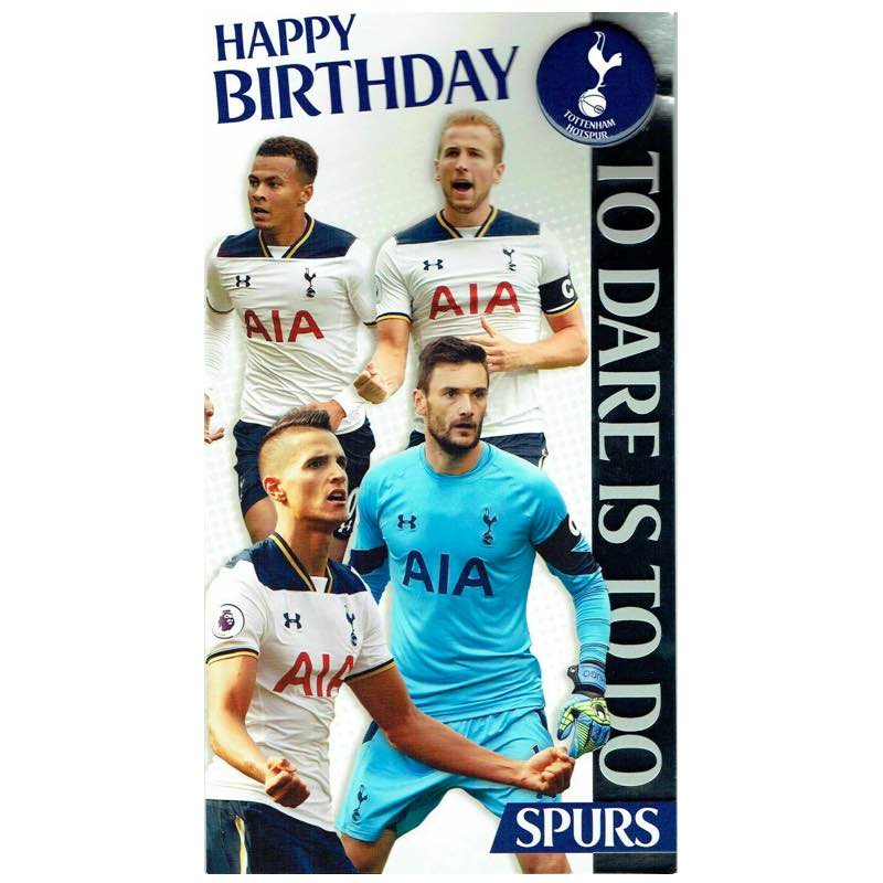 Tottenham Birthday Card Play 