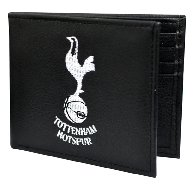 Tottenham Crest Embroidered PU Leather Wallet 