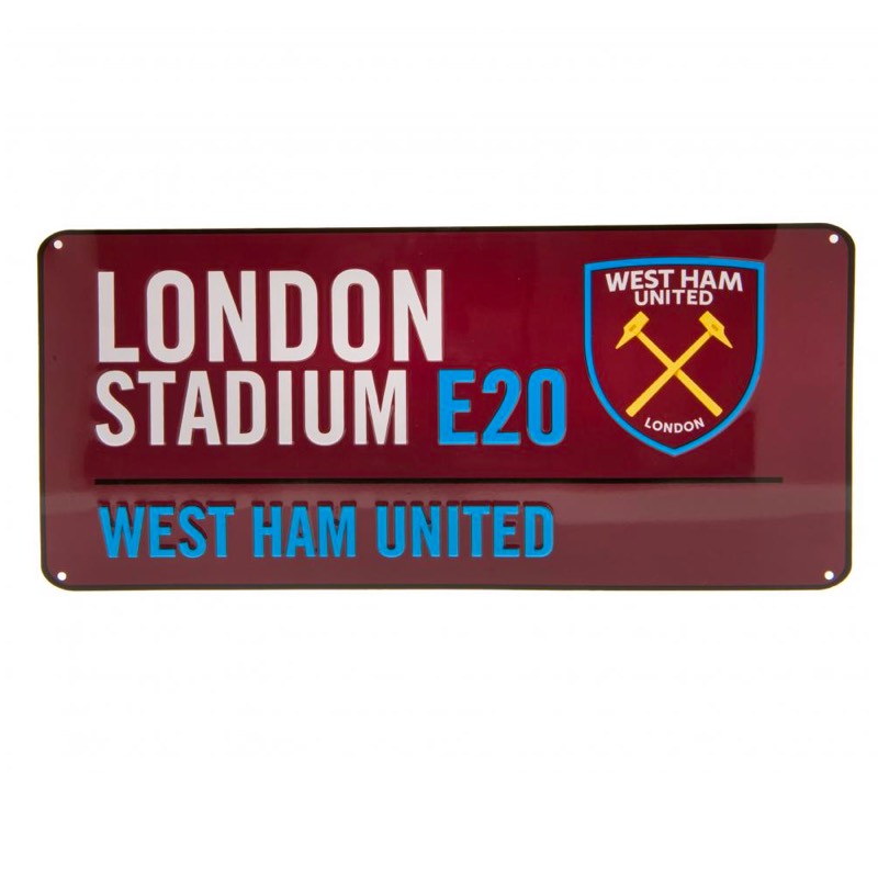 West Ham United Street Sign CL 