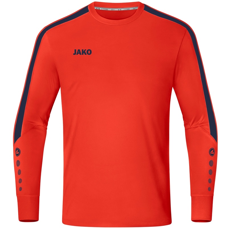 Jako Keepershirt Power Flame/Marine