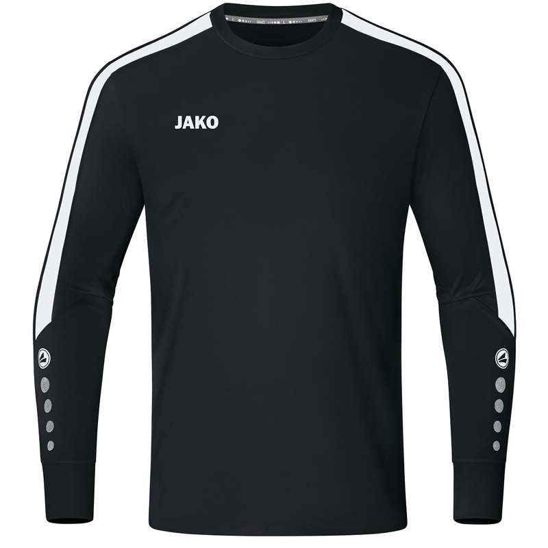 Jako Keepershirt Power Zwart/Wit
