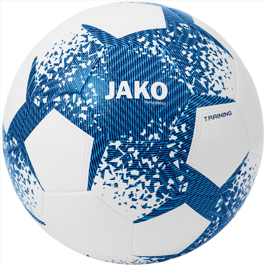 Jako Trainingsbal Primera wit/JAKO-blauw/navy