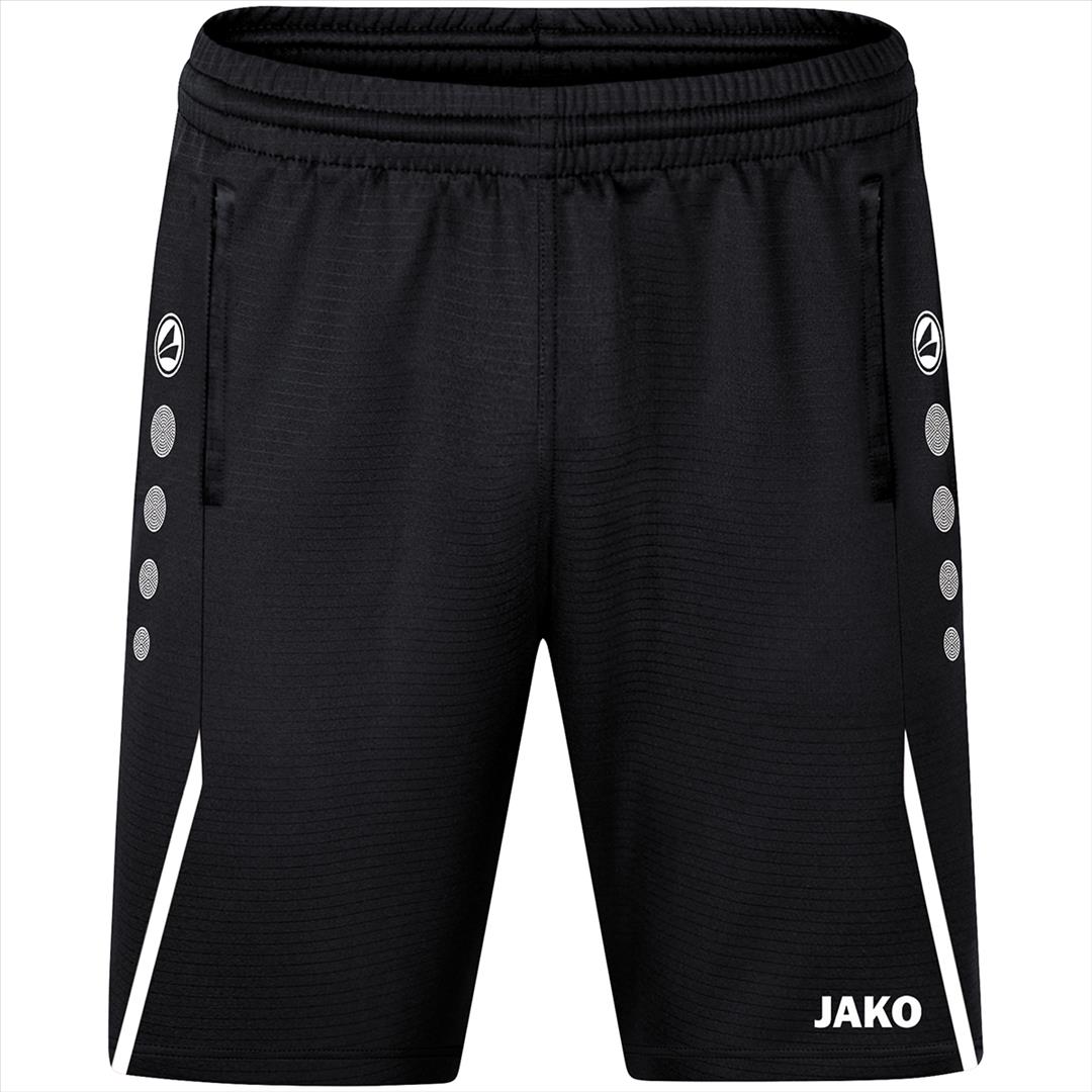 Jako Trainingsshort Challenge Zwart/Wit - Adults 
